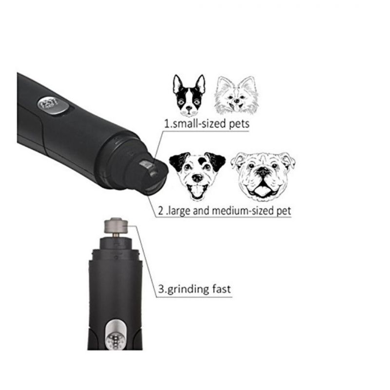 Super Mute Pet Nail Grinder Electric Cat Dog Nail Trimmer
