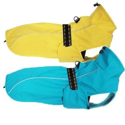 Outdoor Windproof Waterproof Pet Chest Back Dog Raincoat