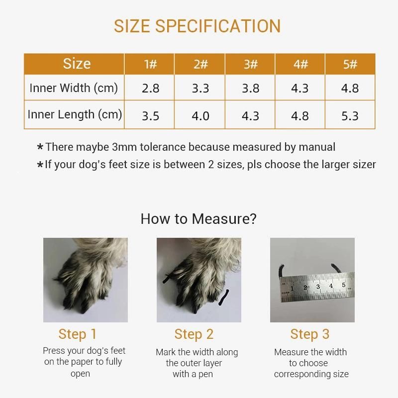 Pet Dog Shoes Puppy Outdoor Soft Bottom for Cat Chihuahua Rain Boots Waterproof Boots