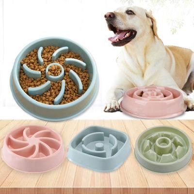 Pet Slow Feeder Dog Bowl Environmental PP New Material