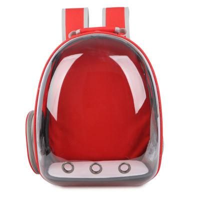 Transparent Bubble Pet Backpack Portable Ventilated Carry Backpack