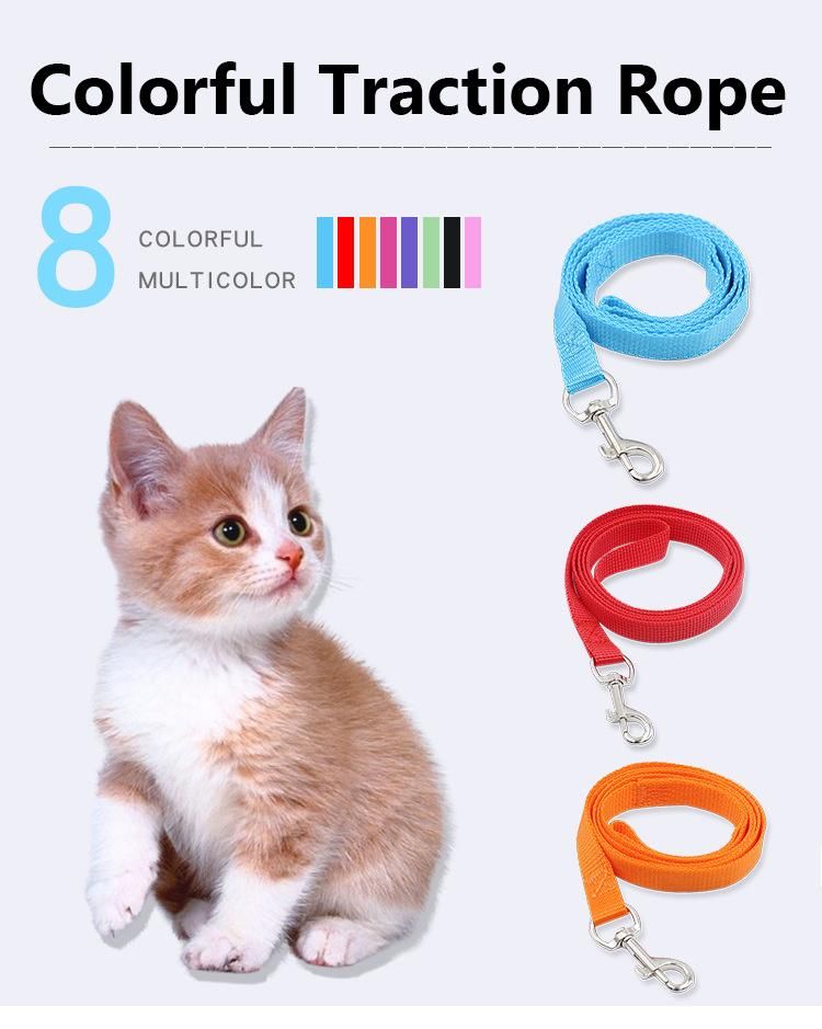 Wholesale New Fashion Multicolor 120cm Length Imitation Nylon Pet Leash for Dog