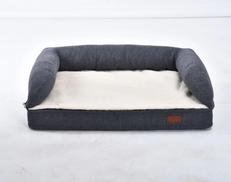 Sofa Fabric Memory Foam Pet Cat Dog Sofa Bed
