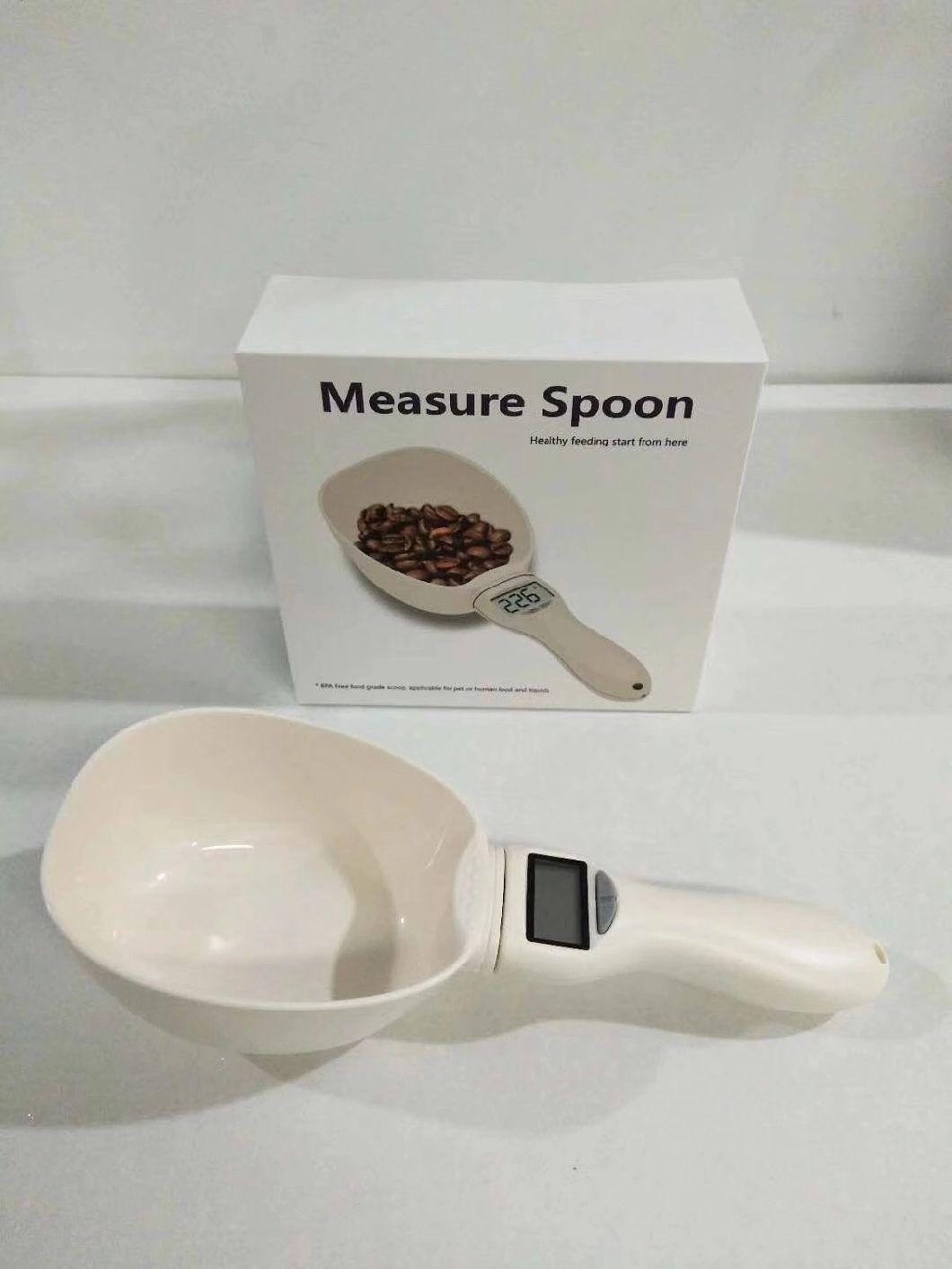 Digital Scale Spoon with LCD Display for Measuring Pet