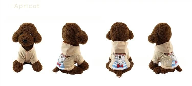 Spring Autumn Style Popular Logo Design Teddy Pomeranich Schnauzer Pet Dog Clothes