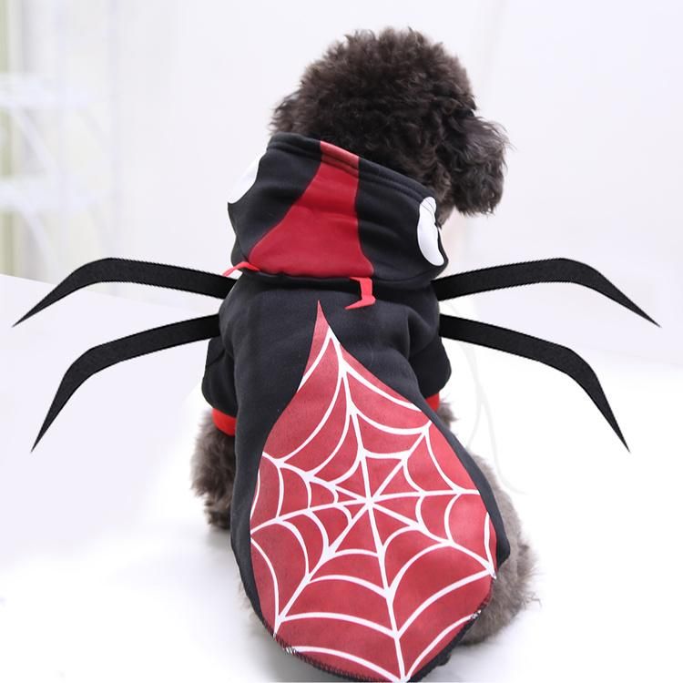 Halloween Spider Funny Best Seller Logo Pet Accessories Dog Clothes Cat Pet Clothes