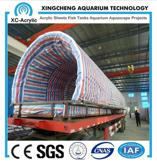 Customized Large Transparent Lucite Acrylic Tunnel