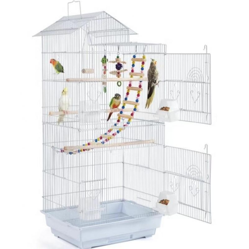 in Stock Black White Pet House Pet Product Wholesale Pet Bird Cages