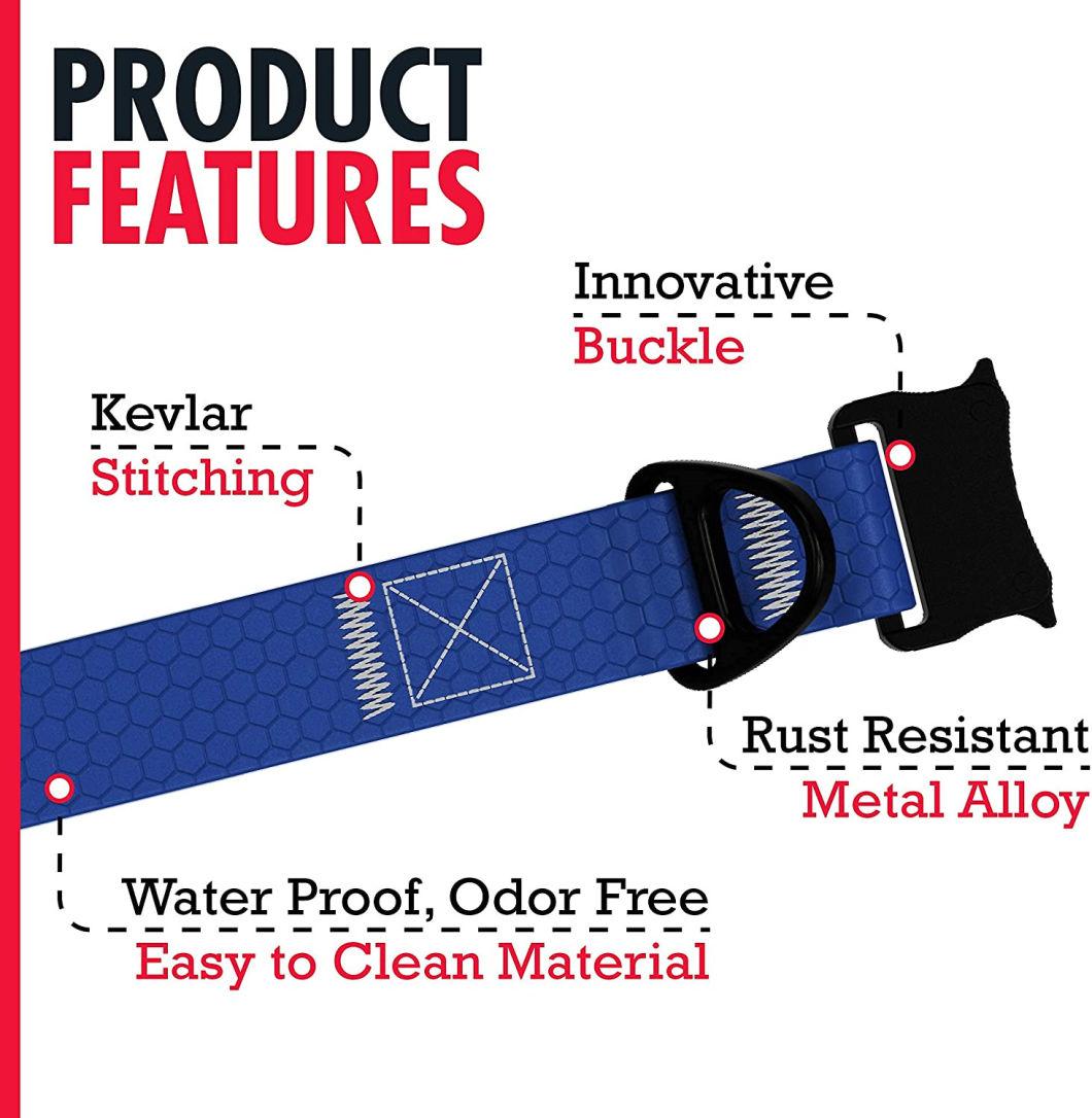 Waterproof Action Style Collar Durable Dog Collar