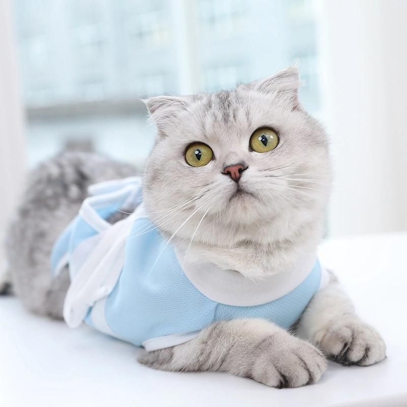 Recovery Suit for Cats After Surgery Cat′ S Postoperative Clothing Postoperative Vest Puppy Medical Post Surgical Clothes Cat Recovery Suit