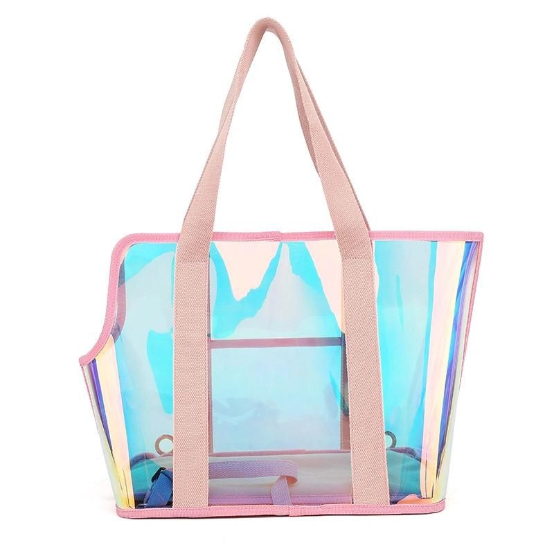 Hiking Outdoor Transparent PVC Pet Carrier Outdoor Pet Slingbag Pet Product