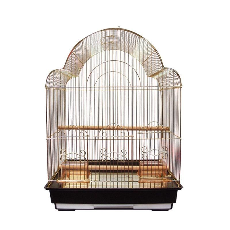 Good Quality Bird Cage with Gold Color Plating