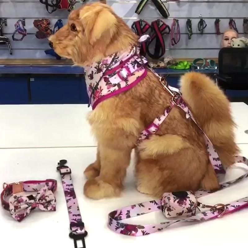 Adjustable Soft Padded Reflective Breathable Dog Harness