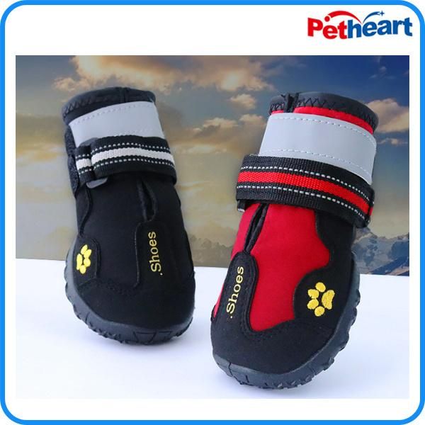 Breathable Pet Mesh Shoes for Waterproof Dog Boots Reflective Magic Tape