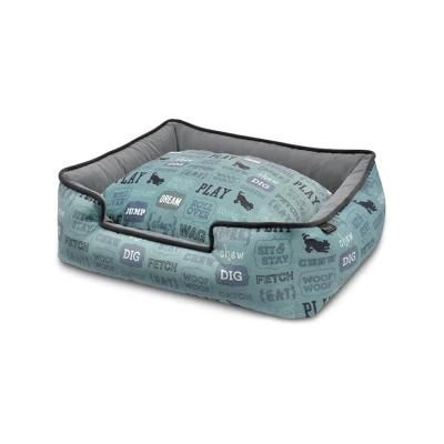 Wholesale Hot Selling Comfy Calming Soothing High Density Dog Bed Anti Skid Pet Dog Bed