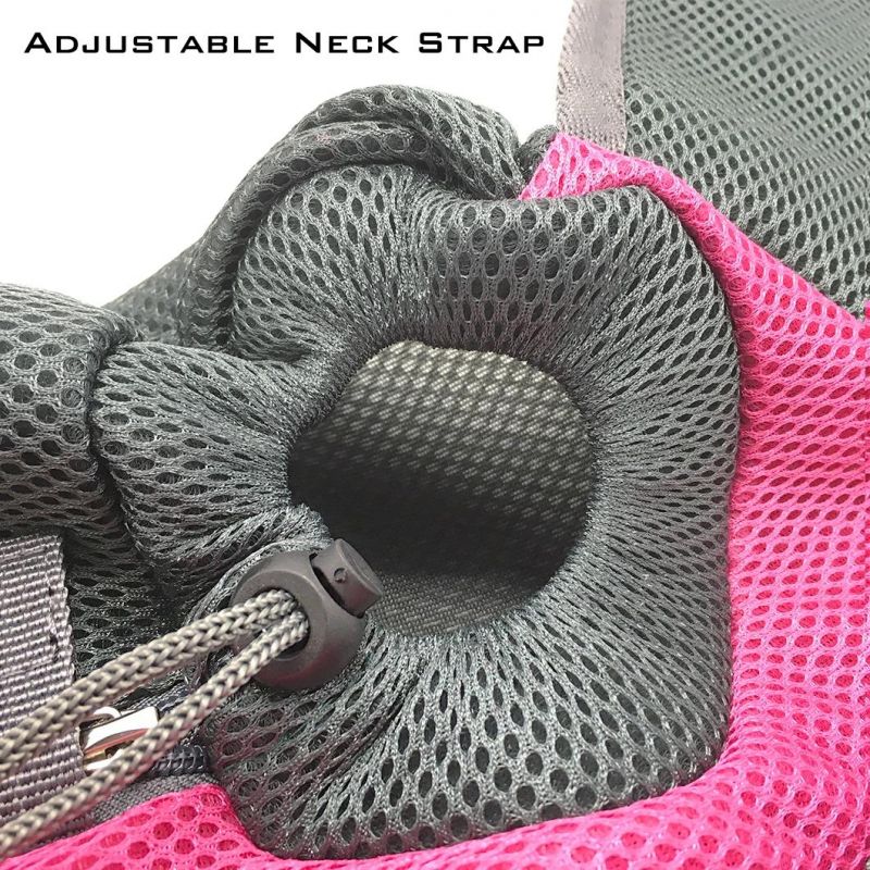 Pet Sling Small Dogs, Breathable Mesh Traveling Puppy Cat Carrier Sling Bag with Hands-Free, Adjustable Shoulder Strap