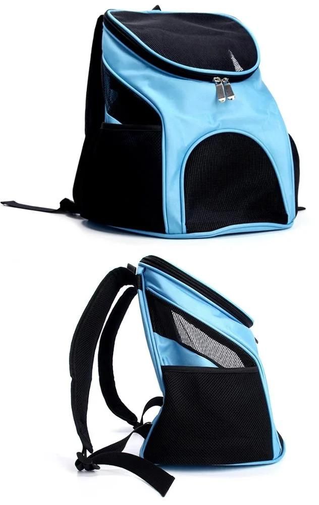 Outside Mesh Fabric Light Small Dog Pet Bag Backpack