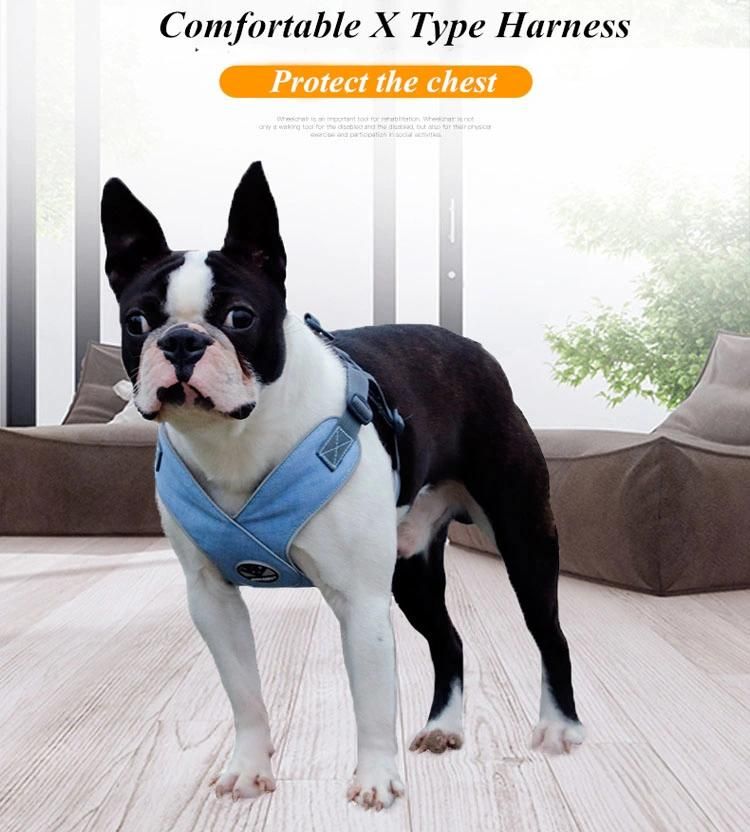 Dog Harness Vest Choke Free X Step-in Soft Mesh Pet Harness Dog Harness