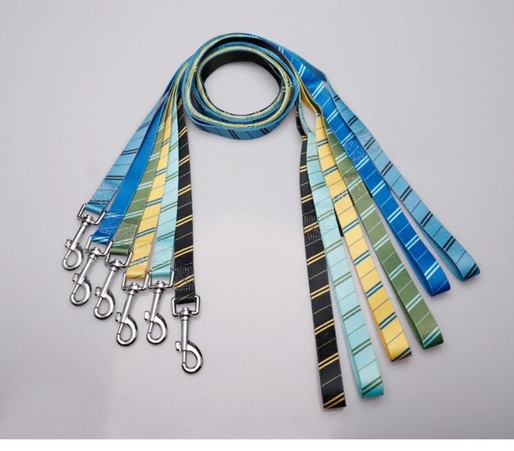 China Manufacturer Durable Waterproof Sublimation Strong Rope Custom Print Logo Nylon Dog Leash