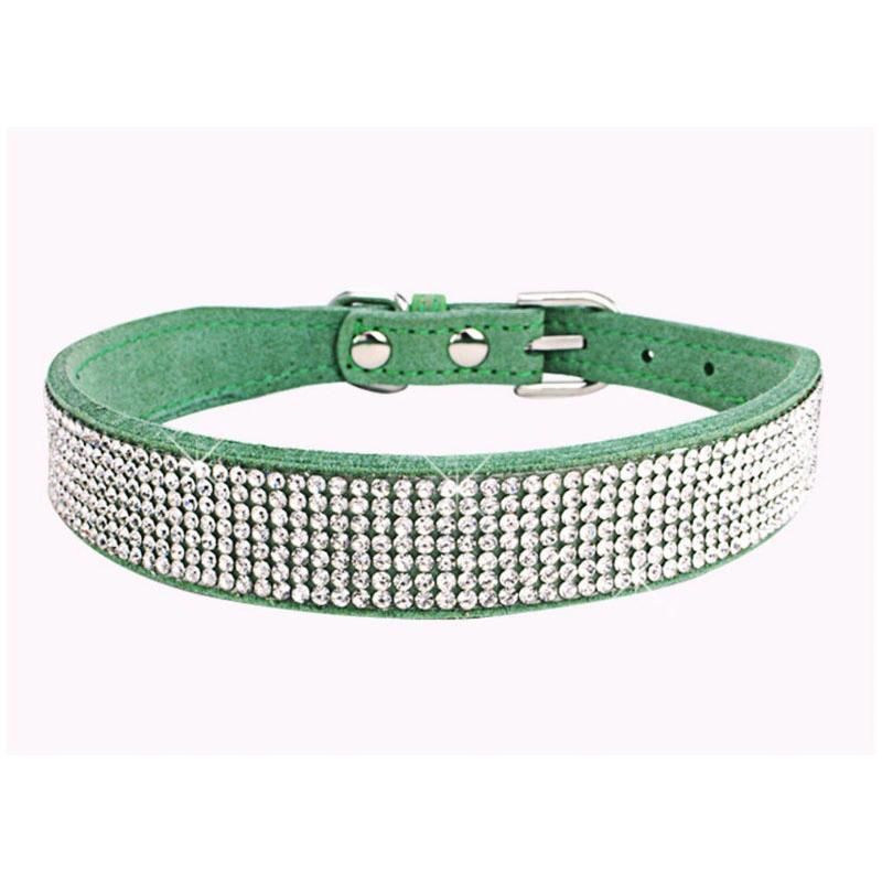 Rhinestone Dog Collar Dazzling Sparkling Crystal Pet Collar