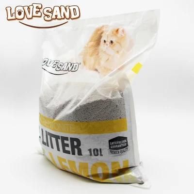 Sodium Cat Sand Litter Fast Clumping Kitty Sand Toilet