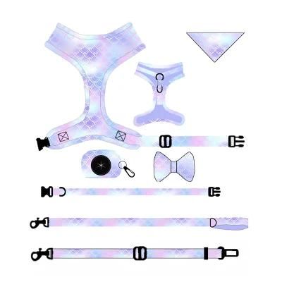 OEM Dog Leash Poop Bag Collar a Set Customize Dog Harness Pet Supply