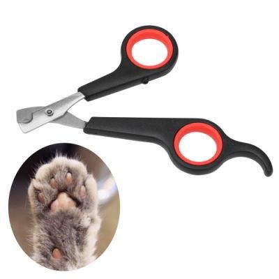 Pet Cat Nail Scissors Stainless Steel PP Wholesale
