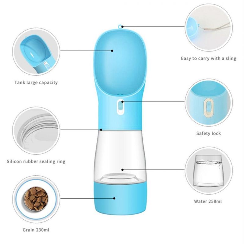 Portable Water Dispenser Dog Walking Water Bottle Pet Water Cup