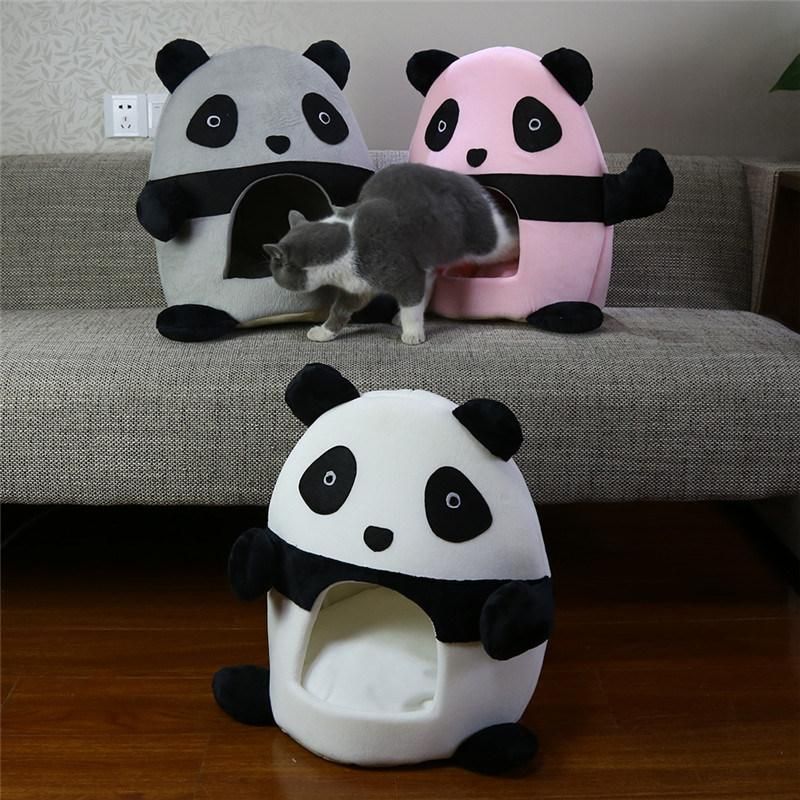 Hight Quality Ctue Pet Sofa Bed Lovely Panda Custom Luxury Pet Bed for Cat and Dog