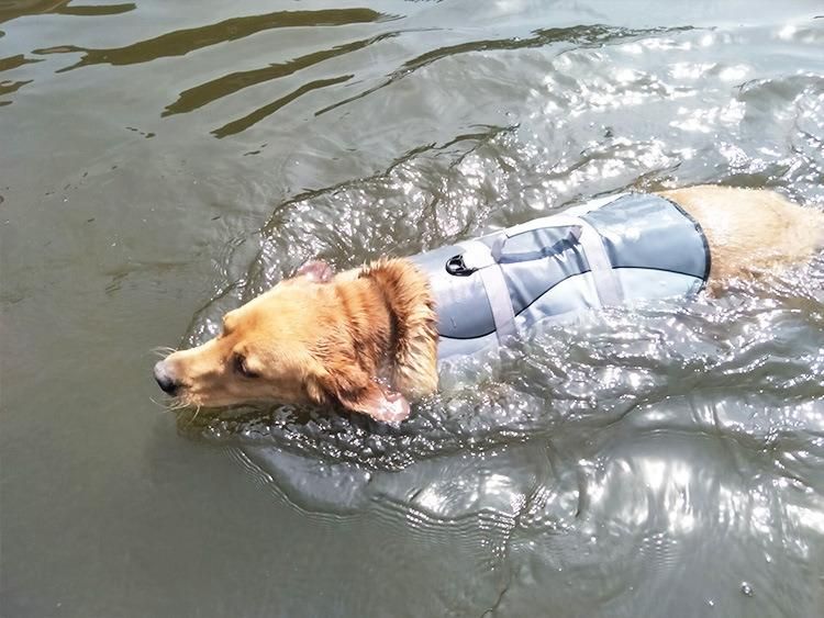 Dog Life Vest Summer Pet Life Jacket Adjustable Dog Swim Vest for Small Medium Large Dog