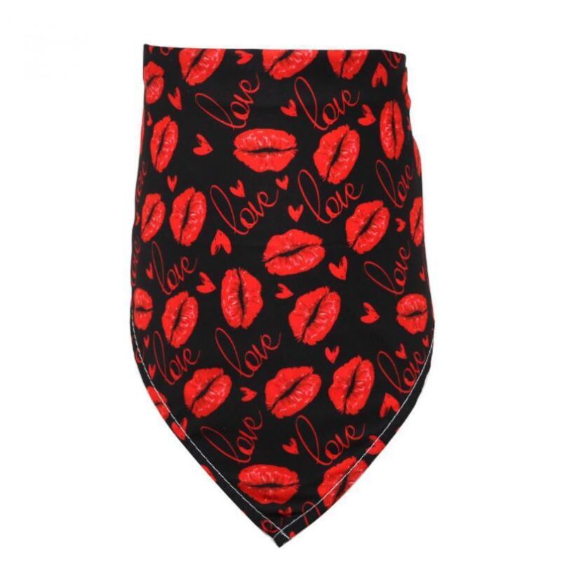 Saint Valentine′s Day Style Dog Bandana with Fast Delivery