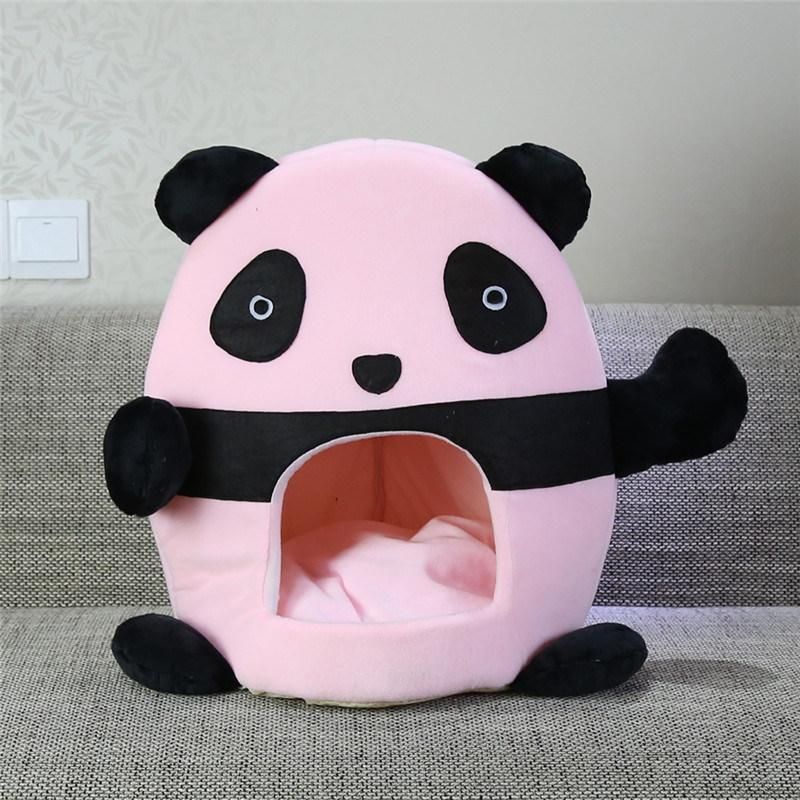 Hight Quality Ctue Pet Sofa Bed Lovely Panda Custom Luxury Pet Bed for Cat and Dog