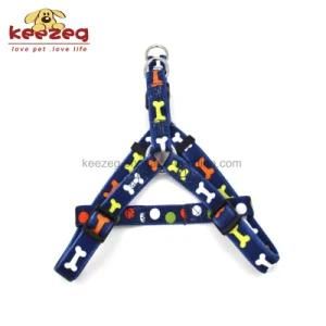 Nylon Transfer Printing Dog Harness/ Collar &Leashes Separate Matching (KC0107)