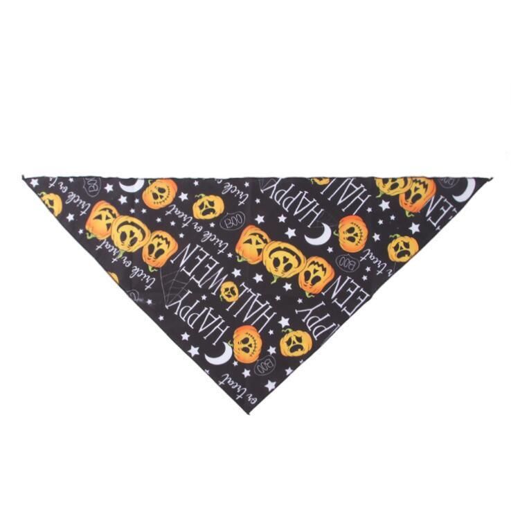 Festival Halloween Adjustable Soft Pet Triangle Scarf Dog Bandana