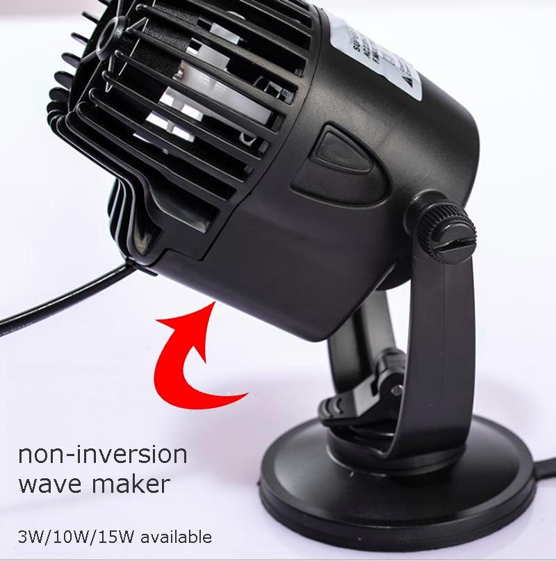 25W Aquarium Wave Makers 2 Power Heads 360 Degrees Rotating
