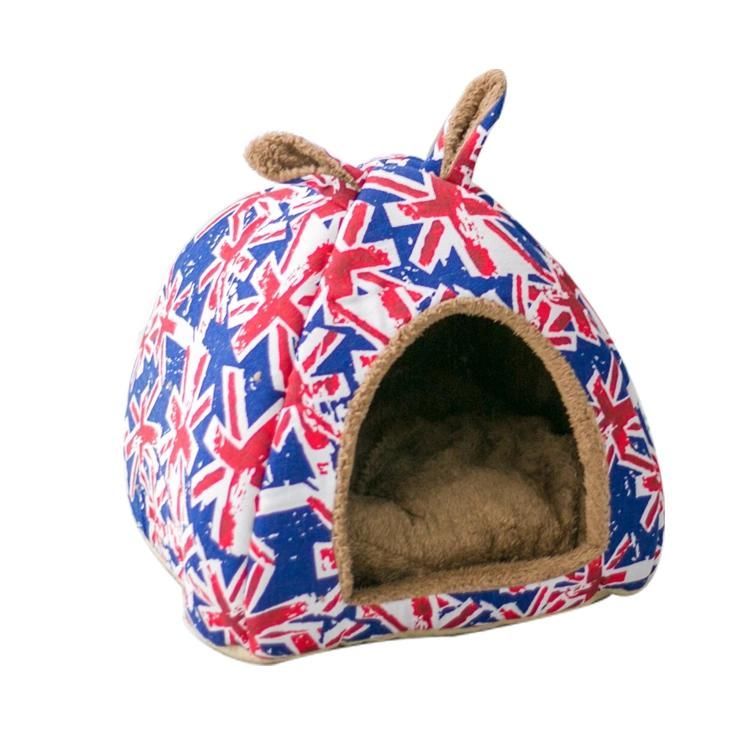 Wholesale Soft Tent Folding Pet Beds Accessories Luxury Cat Cave Shape Pet Cat Bed Dog Cat Tents House Bed