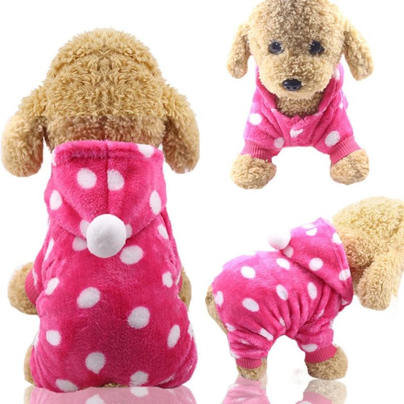 for Small Dogs Chihuahua, Private Label Pomeranians Warm Pet Clothing Soft Fleece Custom Dog Clothes