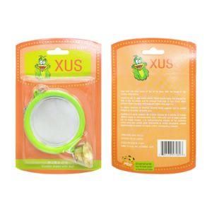 Bird Funny Toy Small Mirror Toy Mirror Toy with Ring for Bird