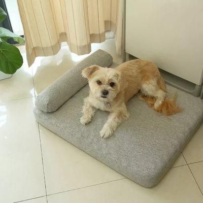 Wholesale Removable Luxury Memory Foam Pet Sofa Dog Bed