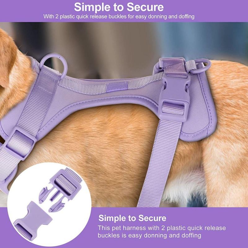 Soft and Comfortable Cushion Dog Harness, Easy to Clean, for Small Puppy and Medium Large Dogs