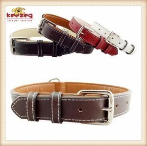 Quality Handmade Pet Leather Collars/for Medium and Big Dog (KC0130)