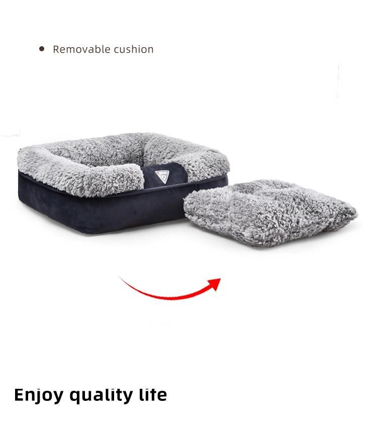 Warm Dog Puppy Bed for Dogs with Recycled Materials