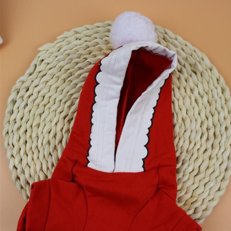 Christmas Cute Fleece Dog Jacket - Small Dogs Yorkie Winter Coat