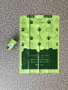 100% Biodegradable &amp; Compostable /Pet Poo Bags/ Pet Waste Bags/ Trash Bags/ Garbage Bags/ Vest Bags/ Bin Liners/ Bin Bags for Pet Care