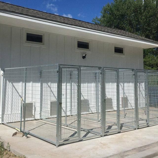 Heavy Duty Custom Indoor / Outdoor Dog Boarding Kennels.