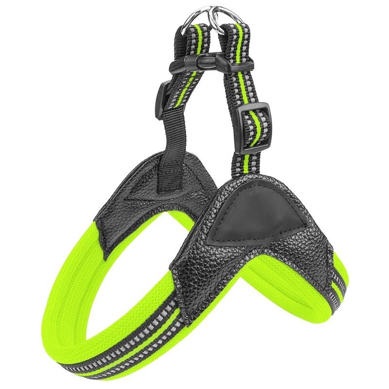 Customized High Quality Breathable Mesh Reflective Sport Walking Soft Dog Harness Vest