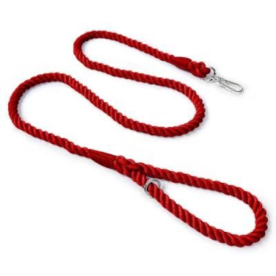 Handmade Customized Solid Clasp Wholesale High Quality Dog Rope Lead