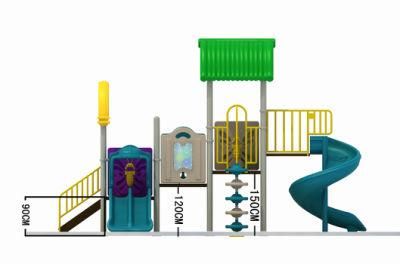 Factory Hot Sell Outdoor Playground Equipment Slide Stainless Steel and Wood for Children for School and Park