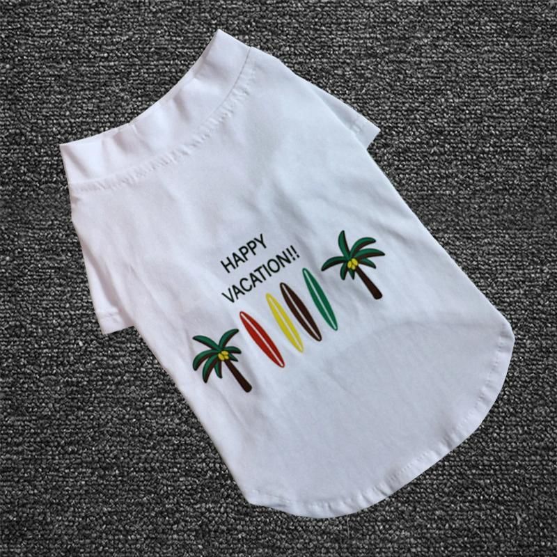Dog Summer Cothes T-Shirt Printed Logo