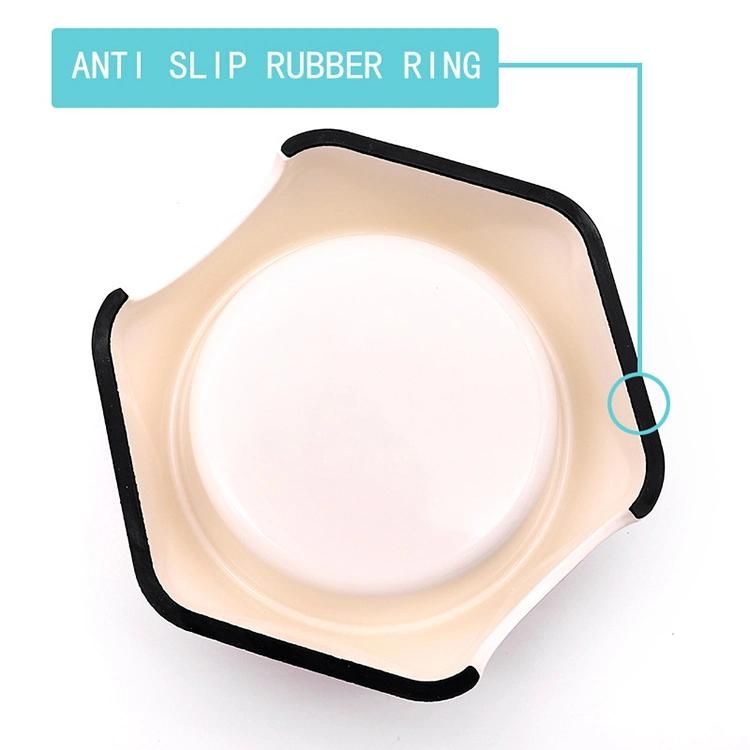 Melamine Dog Bowl Stainless Steel Anti-Skid Ring Pet Bowl Small